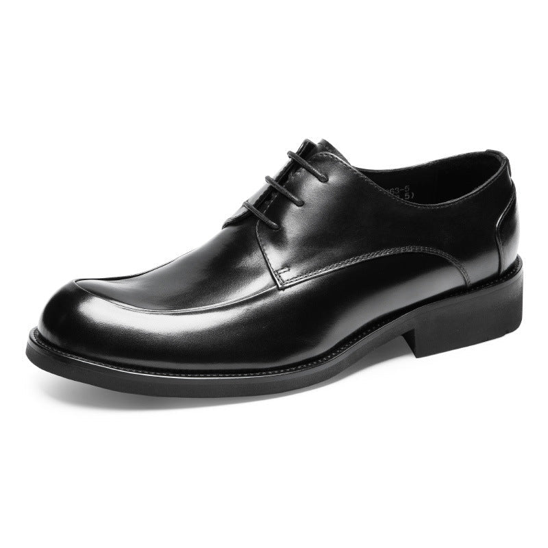 Chaussures homme business grand format en cuir véritable respirant et élégantes. - IVOIRART.COM
