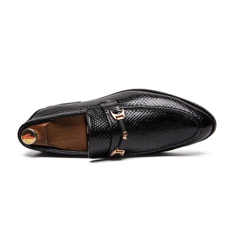 Chaussures homme cuir styliste rouge pour mariage et tenue business élégante pro - IVOIRART.COM