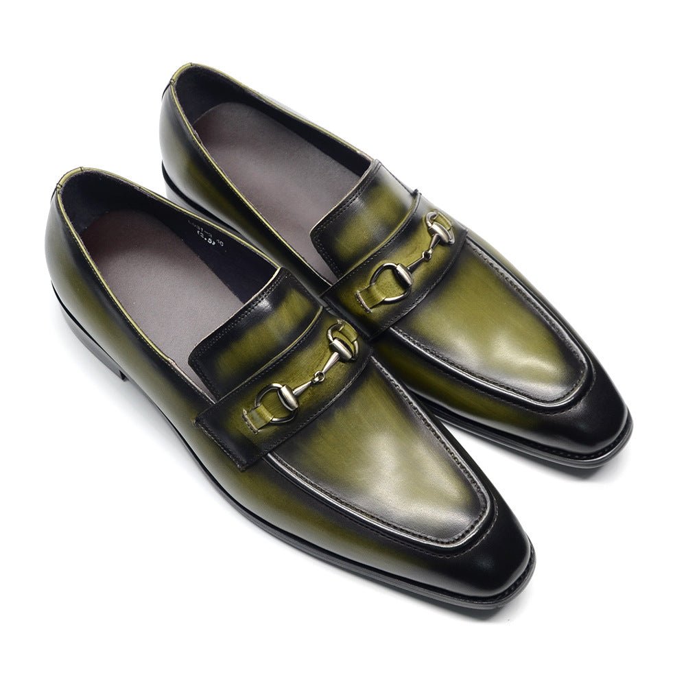 Chaussures homme cuir vachette été tendance pour un style business casual élégant - IVOIRART.COM