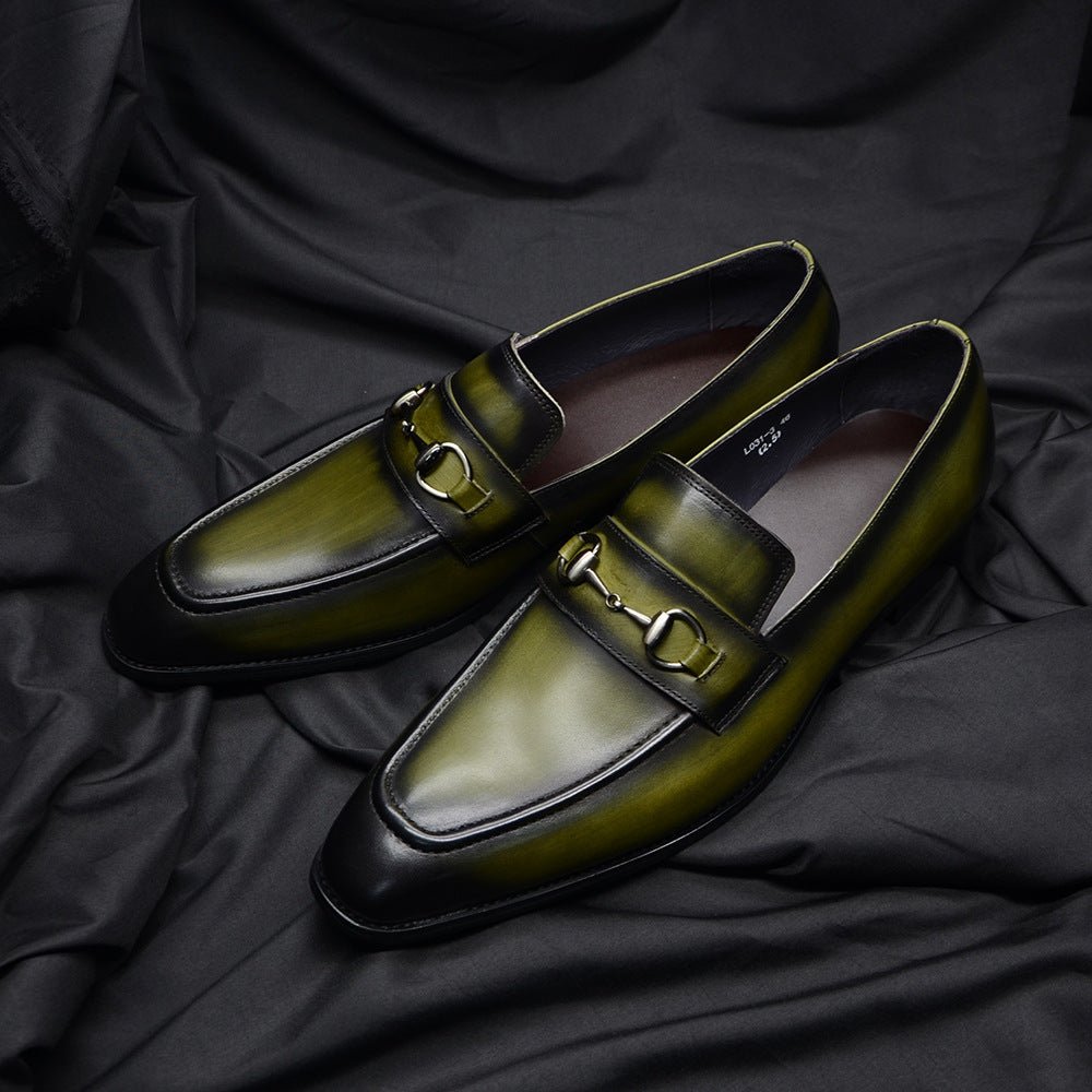 Chaussures homme cuir vachette été tendance pour un style business casual élégant - IVOIRART.COM