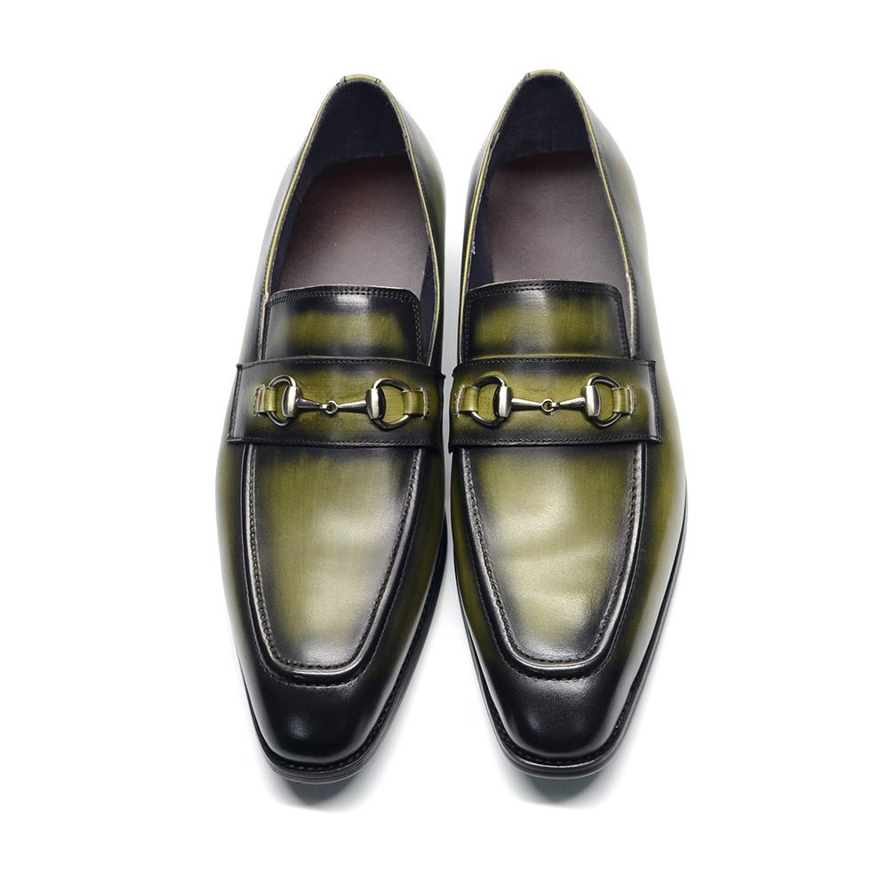 Chaussures homme cuir vachette été tendance pour un style business casual élégant - IVOIRART.COM