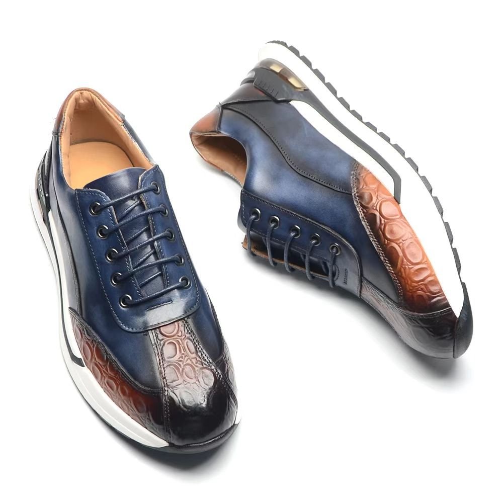 Chaussures Homme en Cuir de Vachette Première Couche pour un Style Authentique - IVOIRART.COM