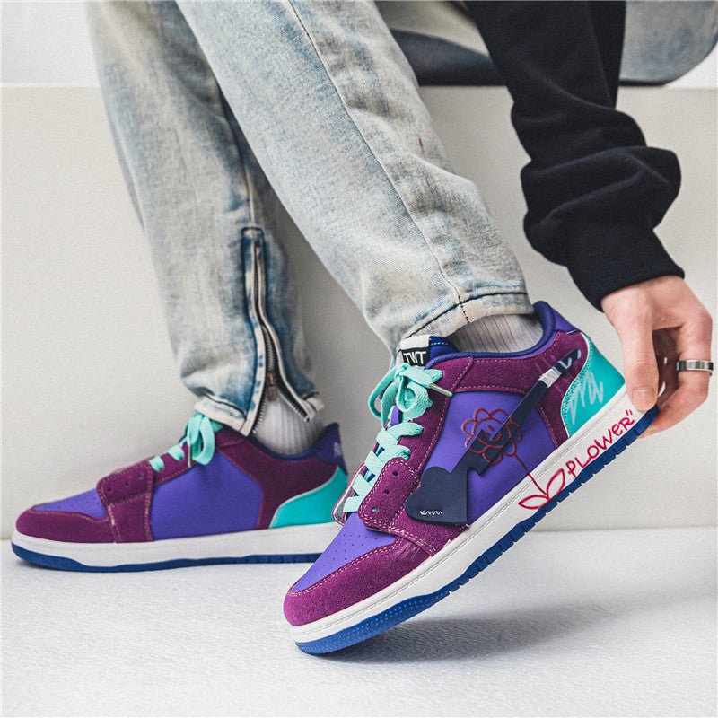 Chaussures Homme Graffiti Tendance et Polyvalentes pour un Style Unique et Urbain - IVOIRART.COM