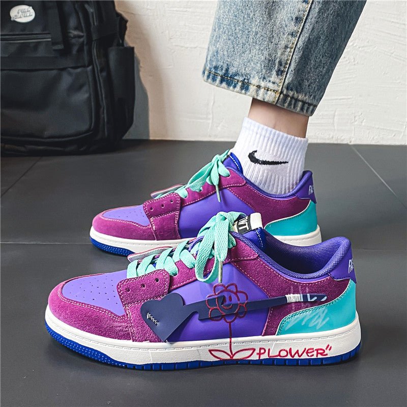 Chaussures Homme Graffiti Tendance et Polyvalentes pour un Style Unique et Urbain - IVOIRART.COM