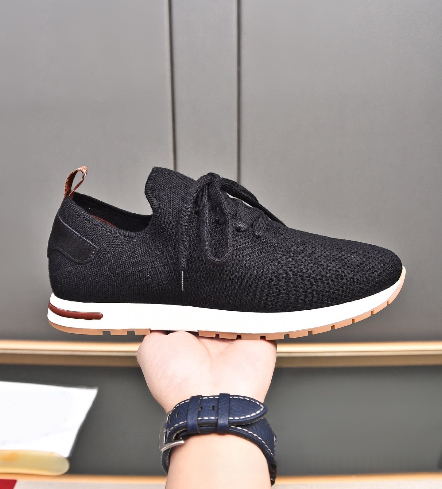 Chaussures Homme Sport Décontractées Mesh Flyknit Tricotées Monocouches Extérieur - IVOIRART.COM