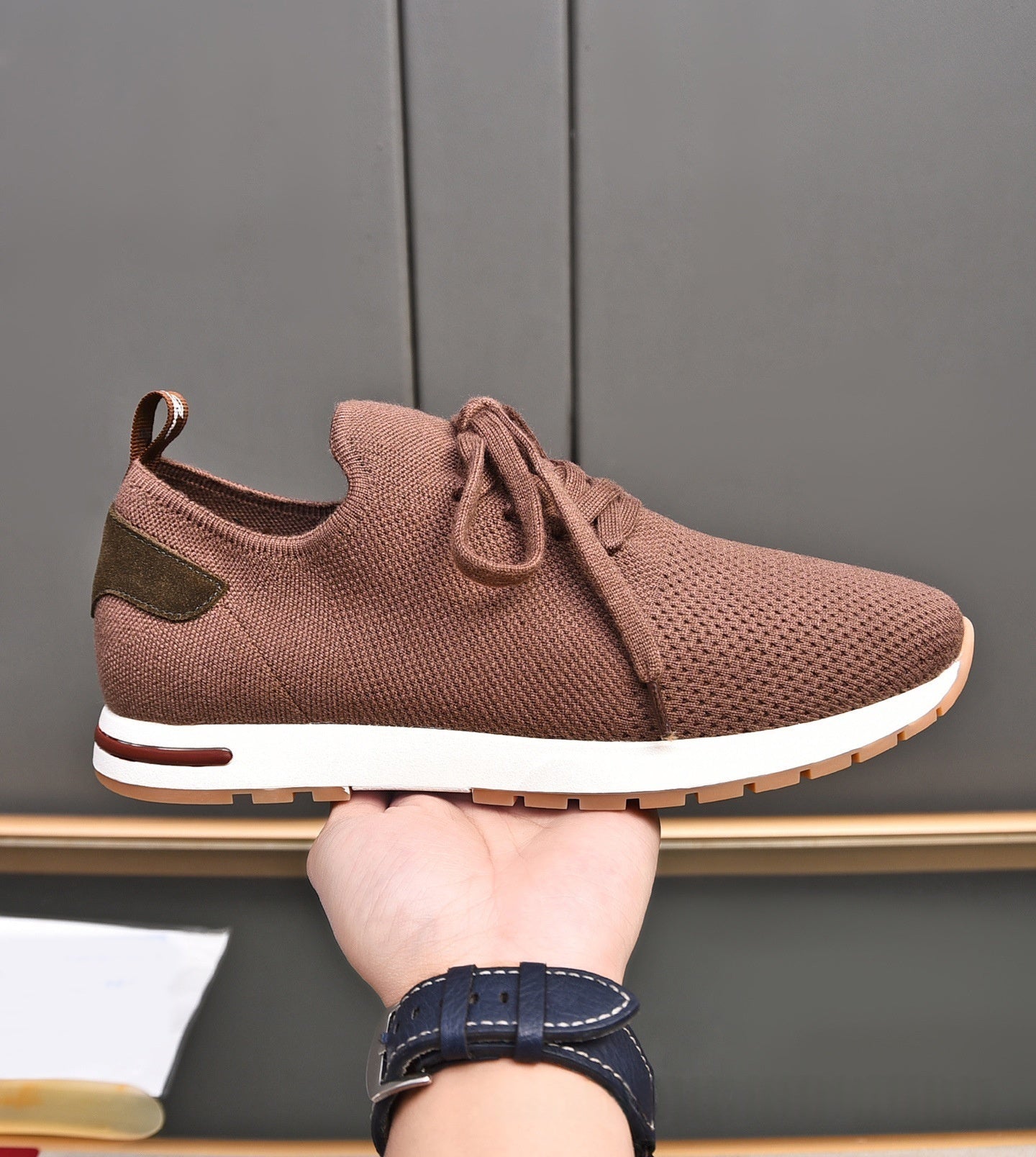 Chaussures Homme Sport Décontractées Mesh Flyknit Tricotées Monocouches Extérieur - IVOIRART.COM