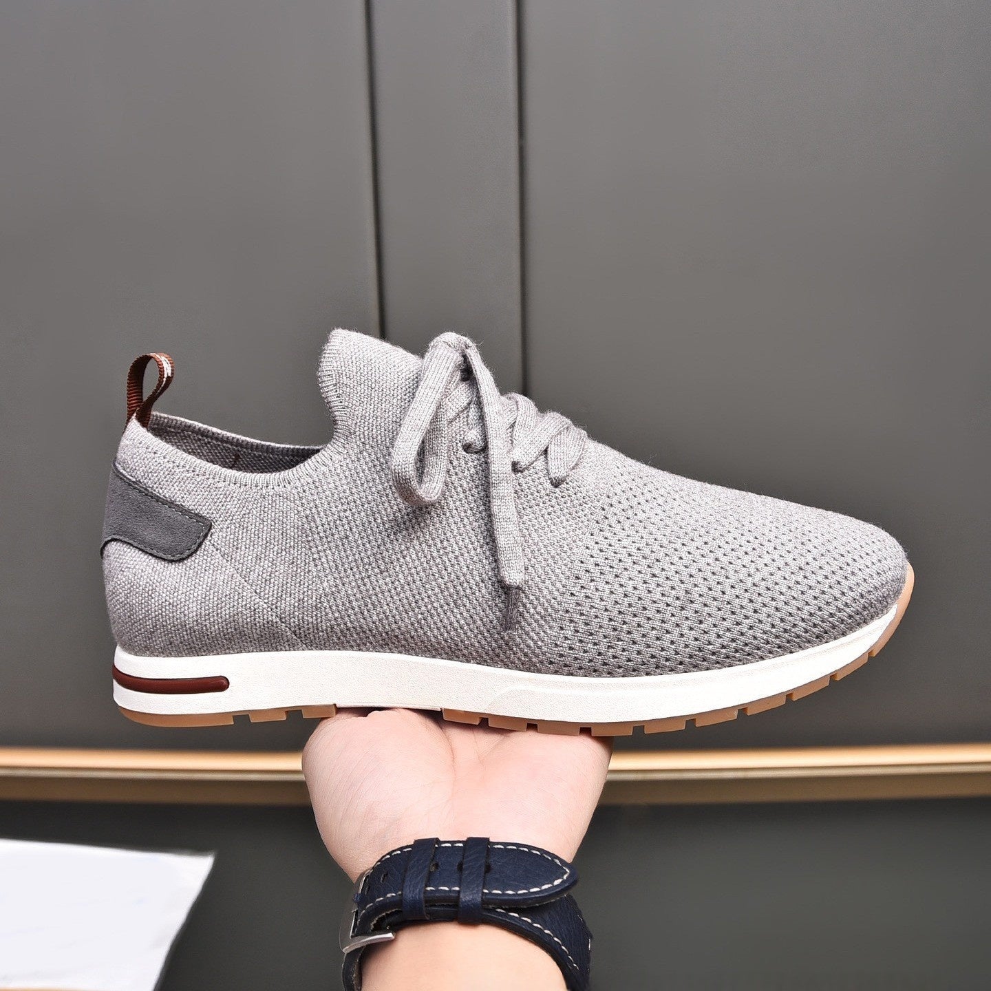 Chaussures Homme Sport Décontractées Mesh Flyknit Tricotées Monocouches Extérieur - IVOIRART.COM