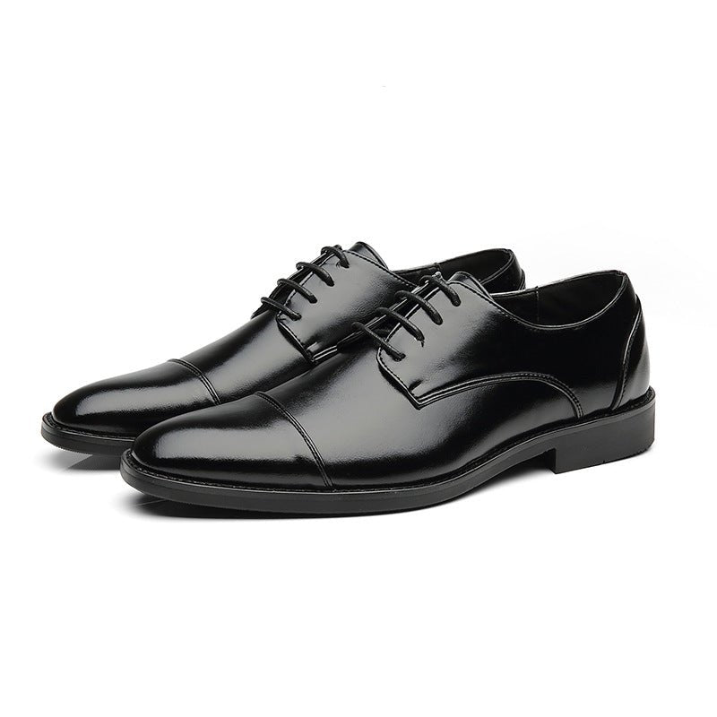 Chaussures homme style british élégantes pour bureau,cuir synthétique et semelle - IVOIRART.COM