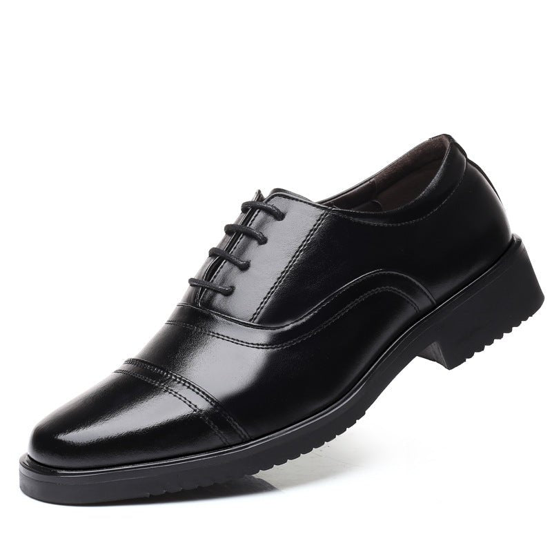 Chaussures homme triple articulation en cuir - semelle caoutchouc antidérapante!. - IVOIRART.COM