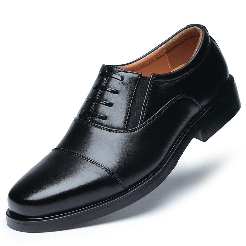 Chaussures homme triple articulation en cuir - semelle caoutchouc antidérapante!. - IVOIRART.COM