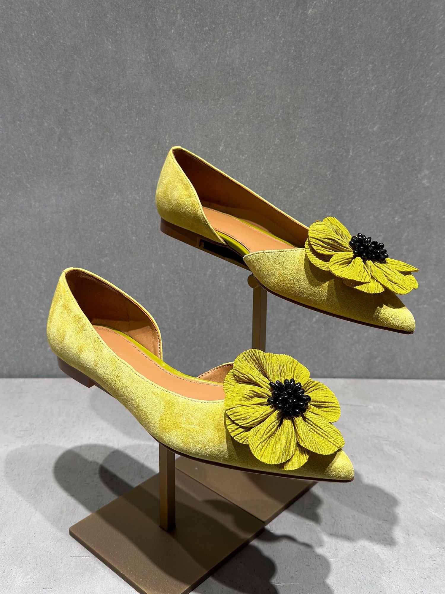 Chaussures Mary Jane Femme 2026 - Bout pointu floral, tige souple, confort style - IVOIRART.COM