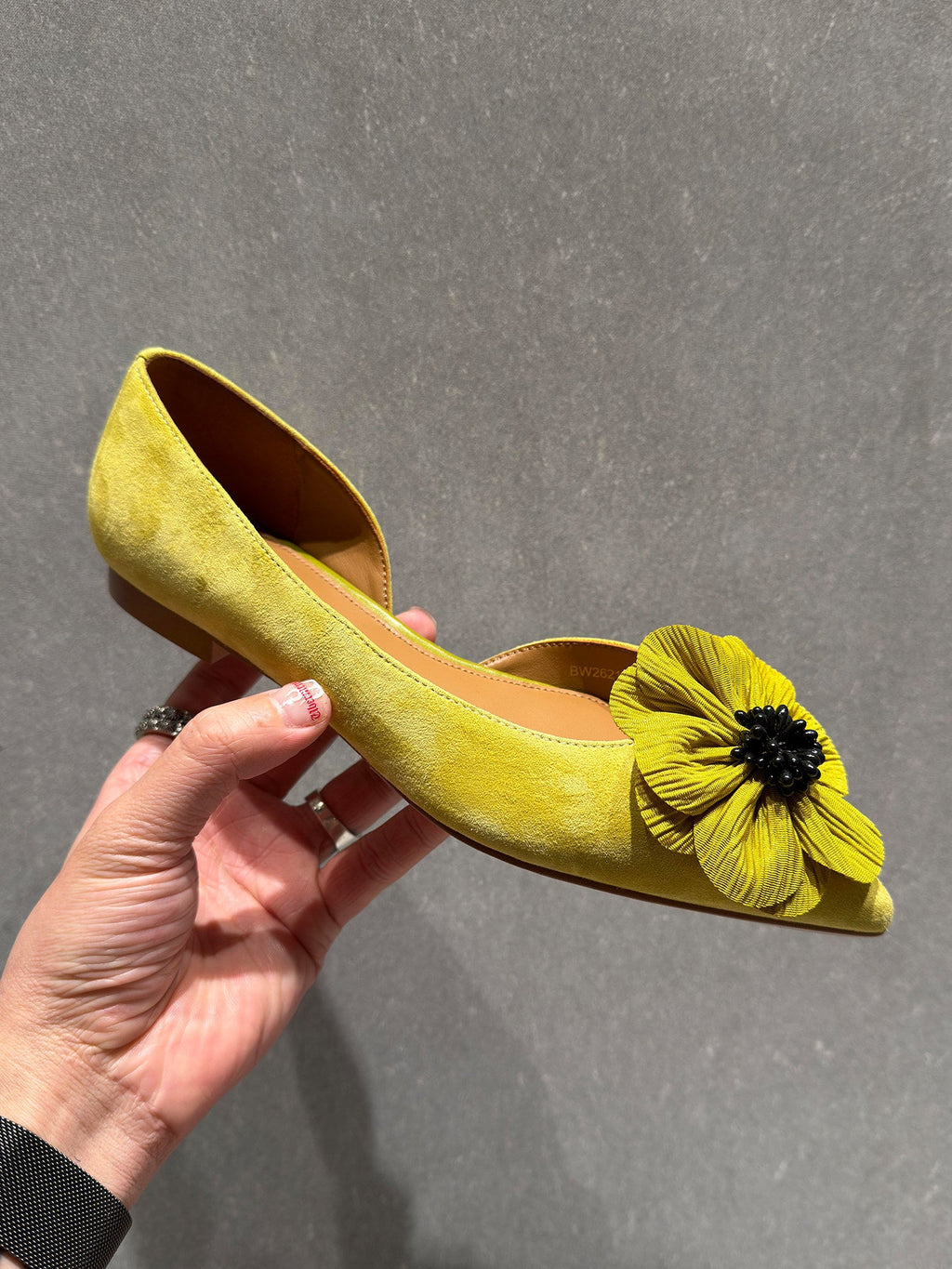 Chaussures Mary Jane Femme 2026 - Bout pointu floral, tige souple, confort style - IVOIRART.COM