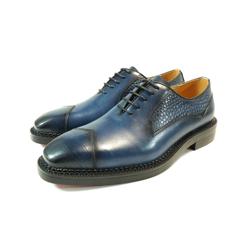 Chaussures Oxford basses cuir pleine fleur faites main casual tendance homme pro - IVOIRART.COM