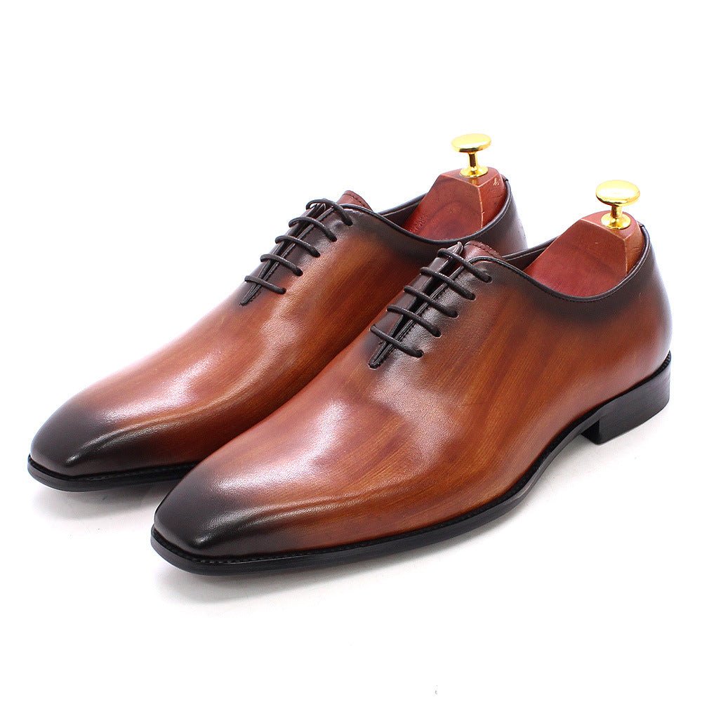 Chaussures Oxford cuir fin faites main — élégantes, résistantes et respirantes H - IVOIRART.COM