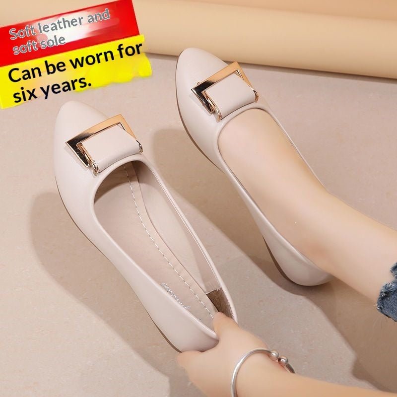 Chaussures polyvalentes confortables à coupe basse pour femmes élégantes au quotidien - IVOIRART.COM