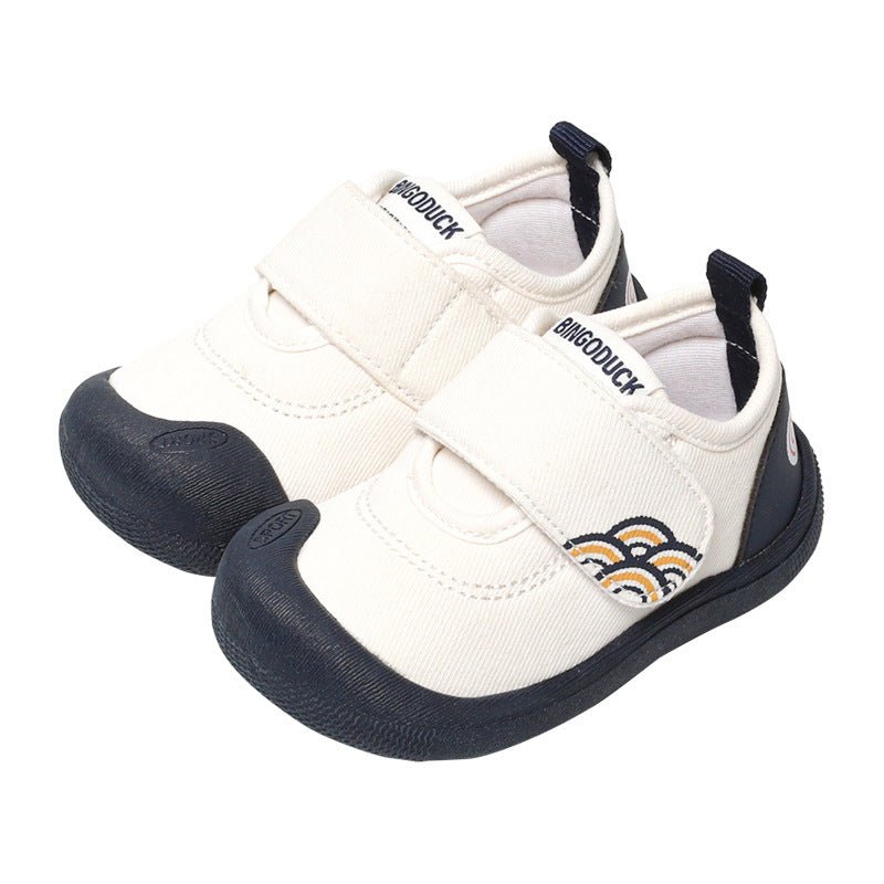 Chaussures souples en coton pour garçons 0 - 3 ans, printemps - été, sans risque de perte - IVOIRART.COM