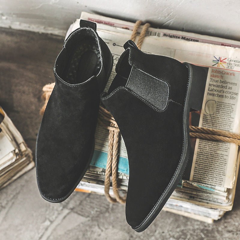 Chelsea Boots Men's High-top Martin Boots - IVOIRART.COM