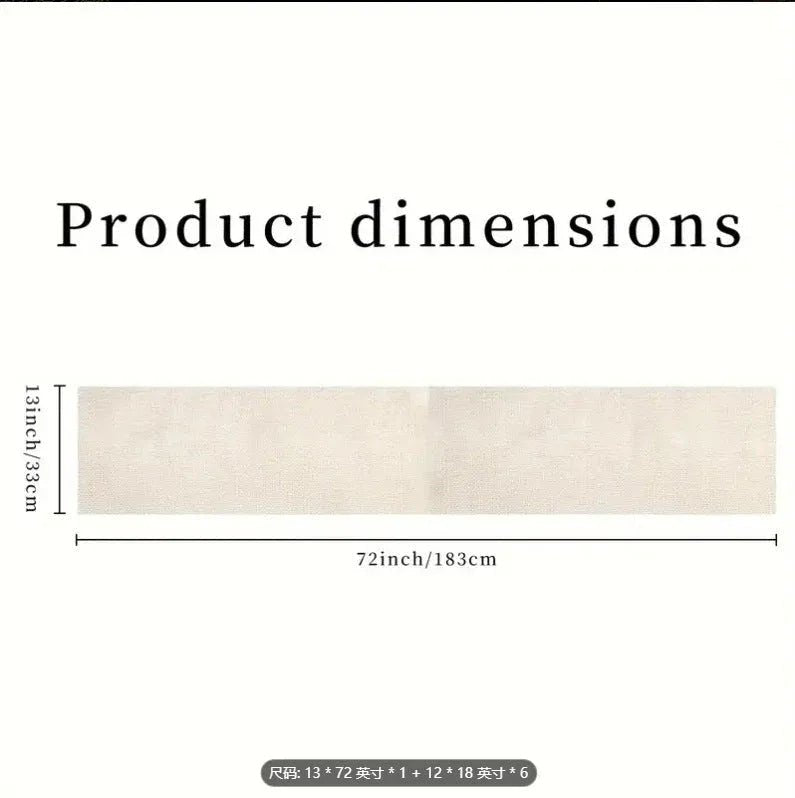 Chemin de Table Imprimé Thème Noël Décoratif 33 x 183 cm Polyester - IVOIRART.COM
