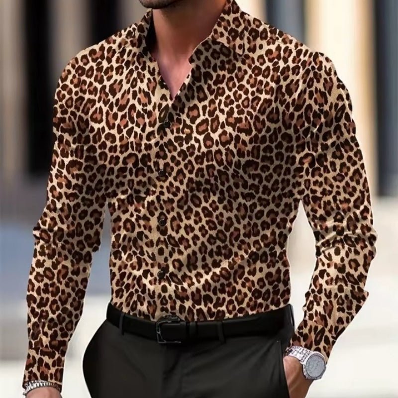 Chemise décontractée élégante pour homme — coupe relaxed, tissu en rayonne ultra - IVOIRART.COM