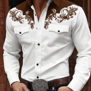 Chemise d'été homme manches courtes rayée à motif floral - style Harajuku rétro! - IVOIRART.COM