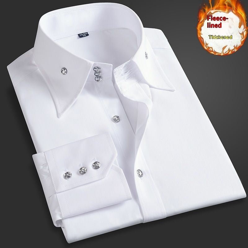 Chemise Homme Décontractée à Manches Longues, Tendance et Confortable en Soie - IVOIRART.COM