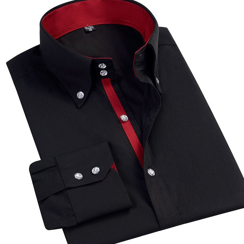 Chemise Homme Décontractée à Manches Longues, Tendance et Confortable en Soie - IVOIRART.COM