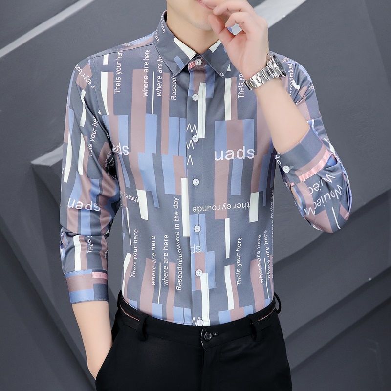 Chemise Homme Décontractée à Manches Longues, Tendance et Confortable en Soie - IVOIRART.COM