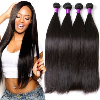 Cheveux humains lisses brésiliens naturels - Vente chaude, couleur naturelle, qualité supérieure - IVOIRART.COM