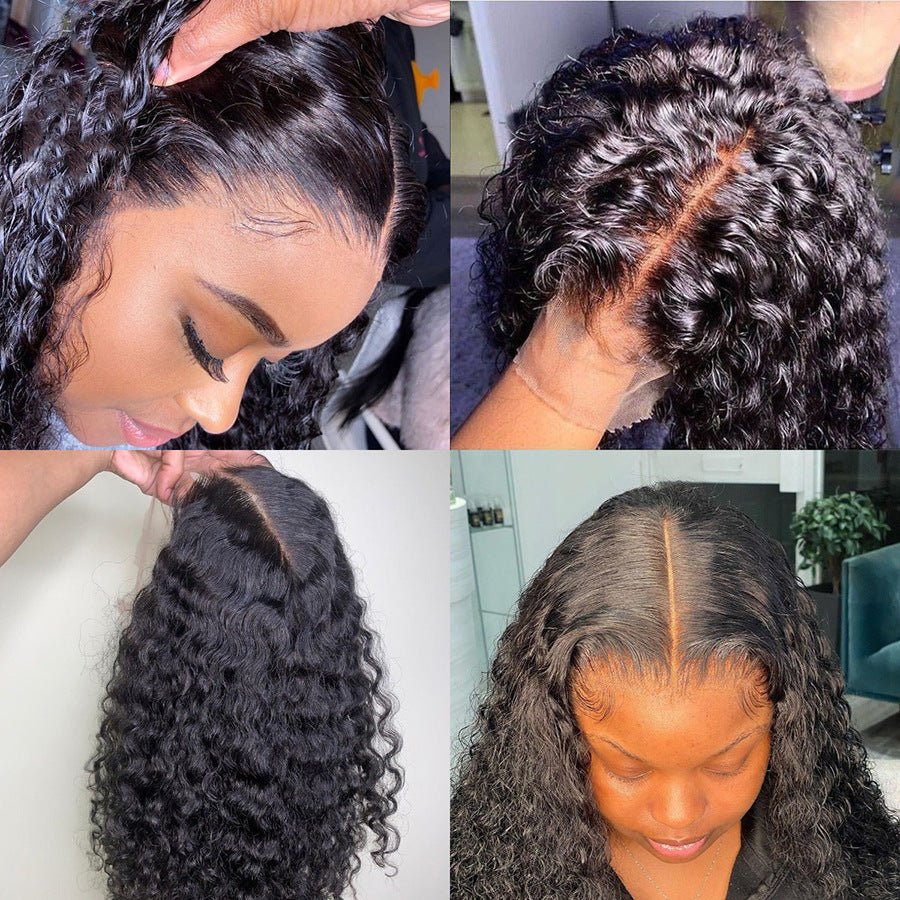 Cheveux Naturels avec Petits Boucles et Extensions Longues pour Femmes - IVOIRART.COM