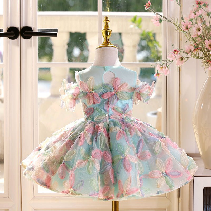 Children's Birthday Princess Dress Piano Performance - IVOIRART.COM