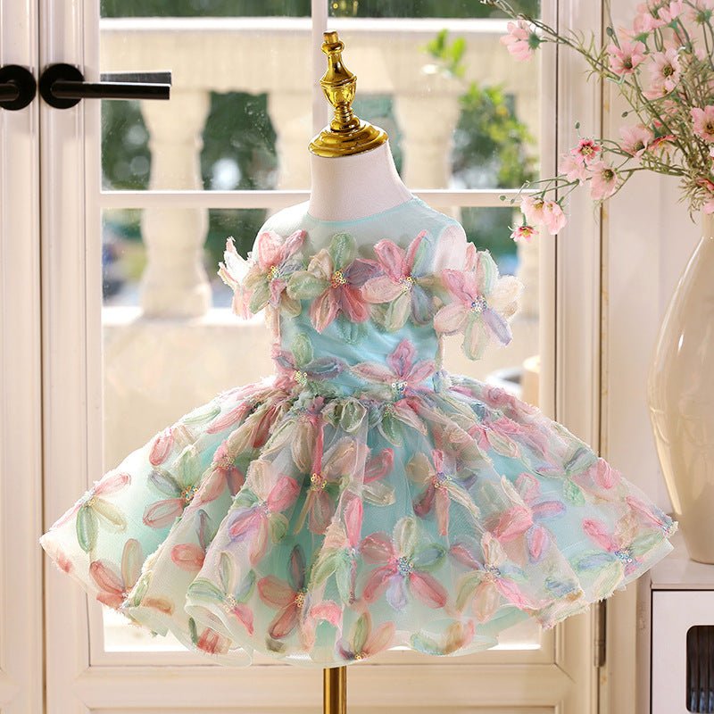 Children's Birthday Princess Dress Piano Performance - IVOIRART.COM