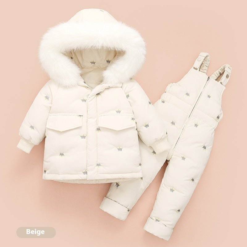 Children's Clothing Children's Down Jacket Suit Girls - IVOIRART.COM