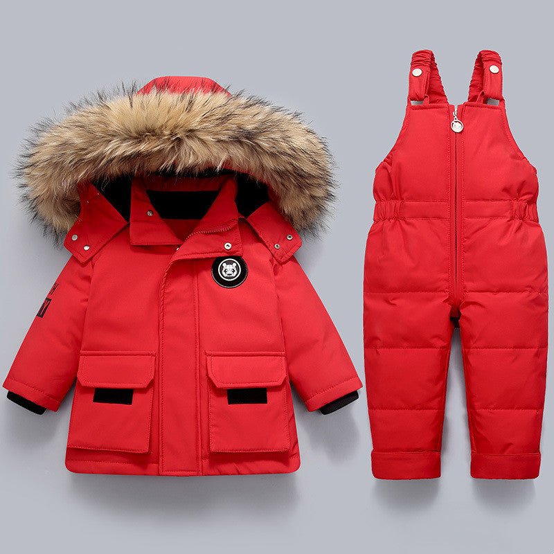Children's Cute Fashion Down Jacket - IVOIRART.COM