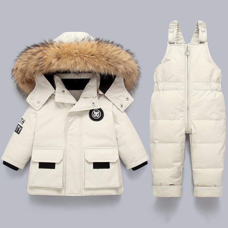 Children's Cute Fashion Down Jacket - IVOIRART.COM