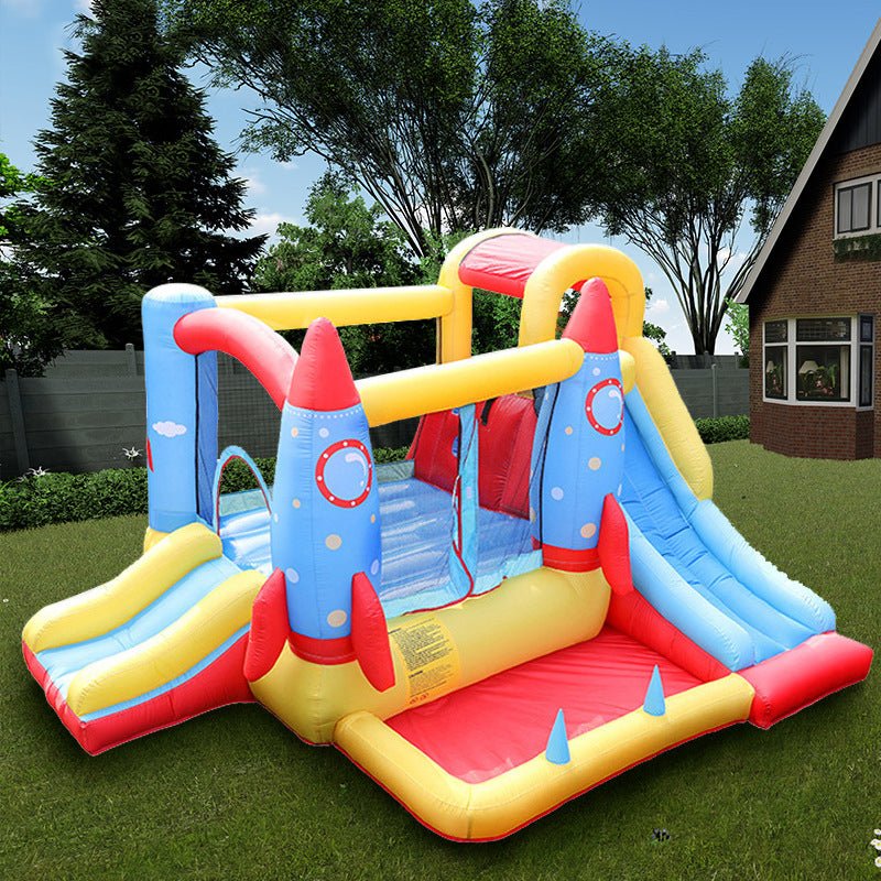 Children's Inflatable Castle Park Outdoor Large Trampoline - IVOIRART.COM