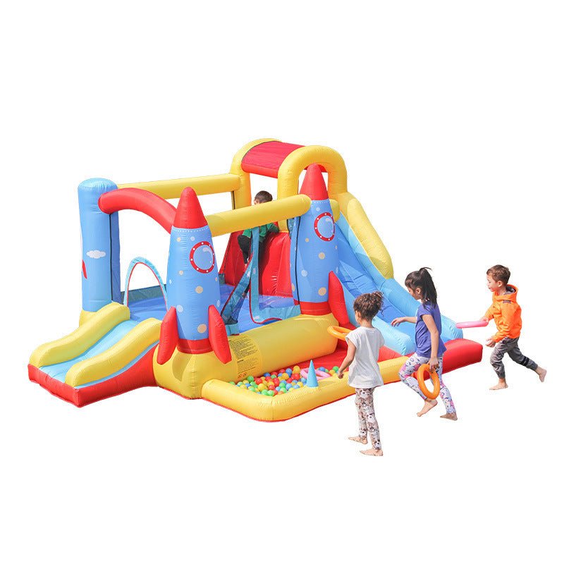 Children's Inflatable Castle Park Outdoor Large Trampoline - IVOIRART.COM