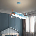 Children's Room Plane Light Led Cartoon Chandelier - IVOIRART.COM
