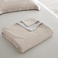 Class A Ultra-soft Soybean Fiber Summer Quilt Nylon-spandex Cool-touch Silk Summer Cooling Quilt - IVOIRART.COM