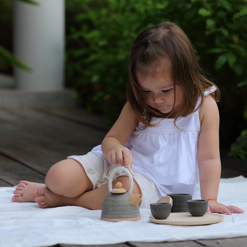Classic Tea Set For Baby Play House - IVOIRART.COM