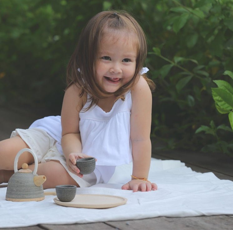 Classic Tea Set For Baby Play House - IVOIRART.COM
