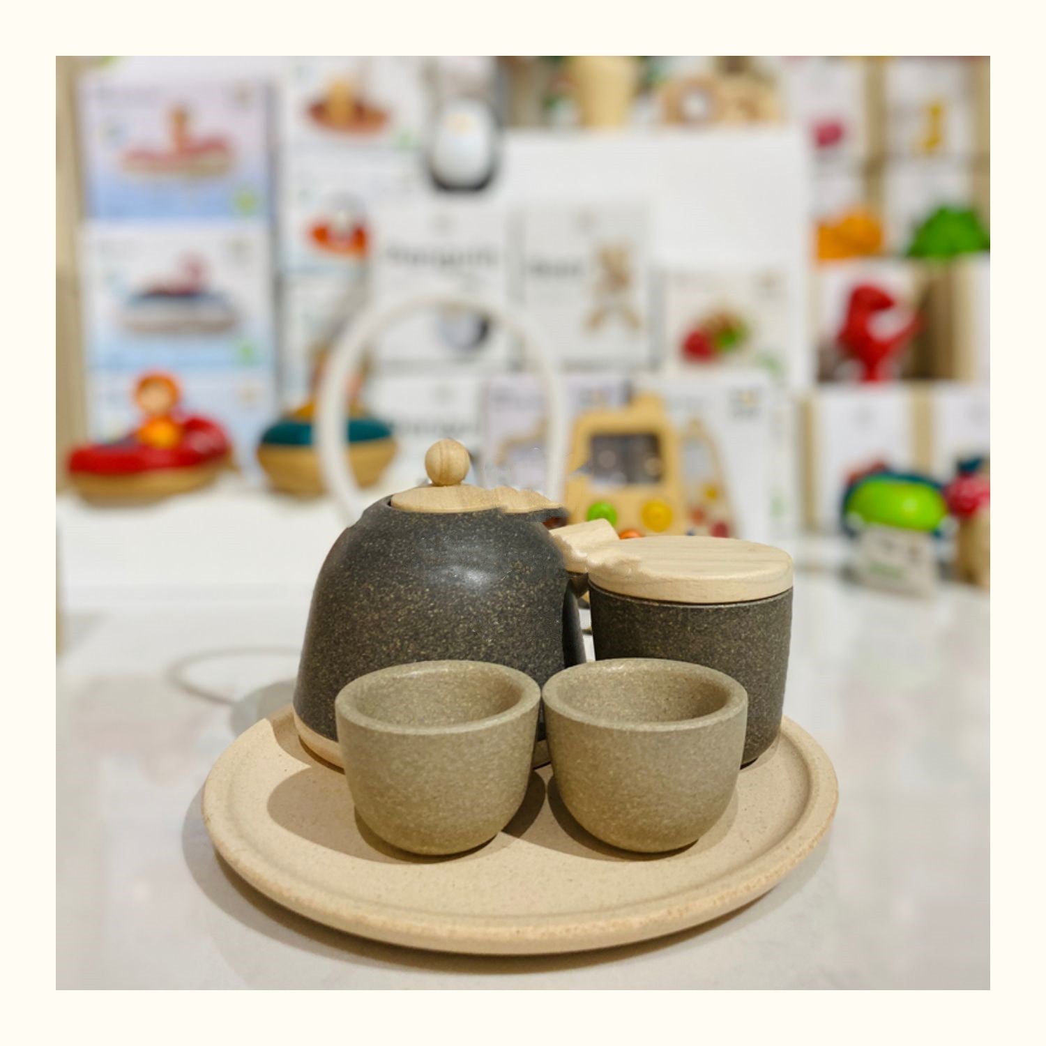 Classic Tea Set For Baby Play House - IVOIRART.COM