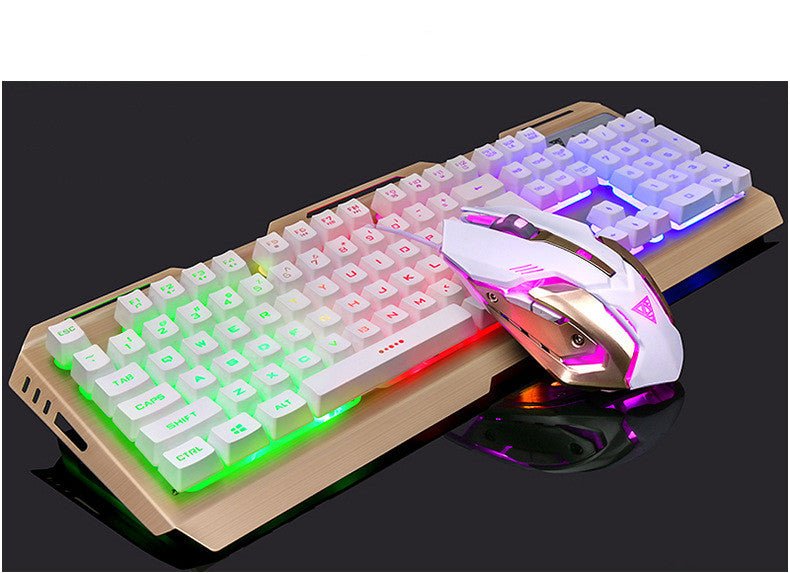 Clavier de jeu filaire ergonomique pour ordinateur portable et bureau 46x17x3,6cm USB - IVOIRART.COM