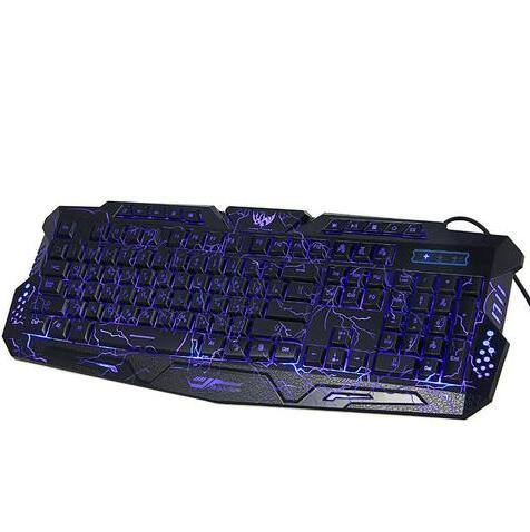 Clavier lumineux RGB pour gaming avec éclairage arrière changeable et réglages de luminosité - IVOIRART.COM