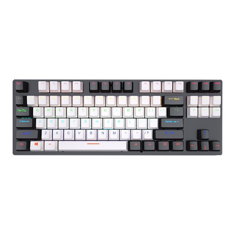 Clavier Mécanique de Bureau Crack K550 avec Câble, Axes Verts, Filaire - IVOIRART.COM