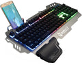 Clavier mécanique de jeu filaire en métal, rétroéclairage multicolore, ultra design - IVOIRART.COM