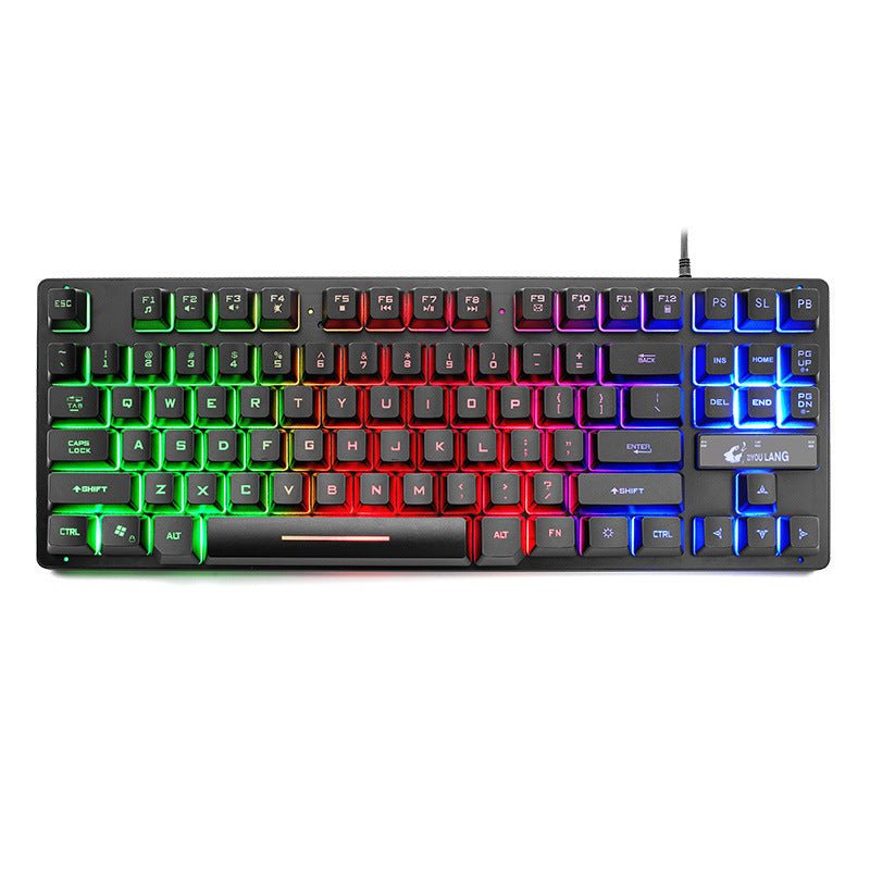 Clavier mécanique électronique pour jeux, clavier universel pour ordinateur portable USB - IVOIRART.COM