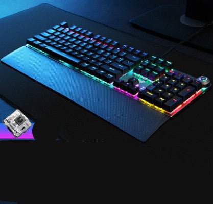 Clavier mécanique filaire F2088 avec 108 touches, course 4,0 mm, repose-poignets intégré pour une expérience de frappe optimale - IVOIRART.COM