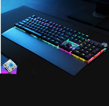 Clavier mécanique filaire F2088 avec 108 touches, course 4,0 mm, repose-poignets intégré pour une expérience de frappe optimale - IVOIRART.COM
