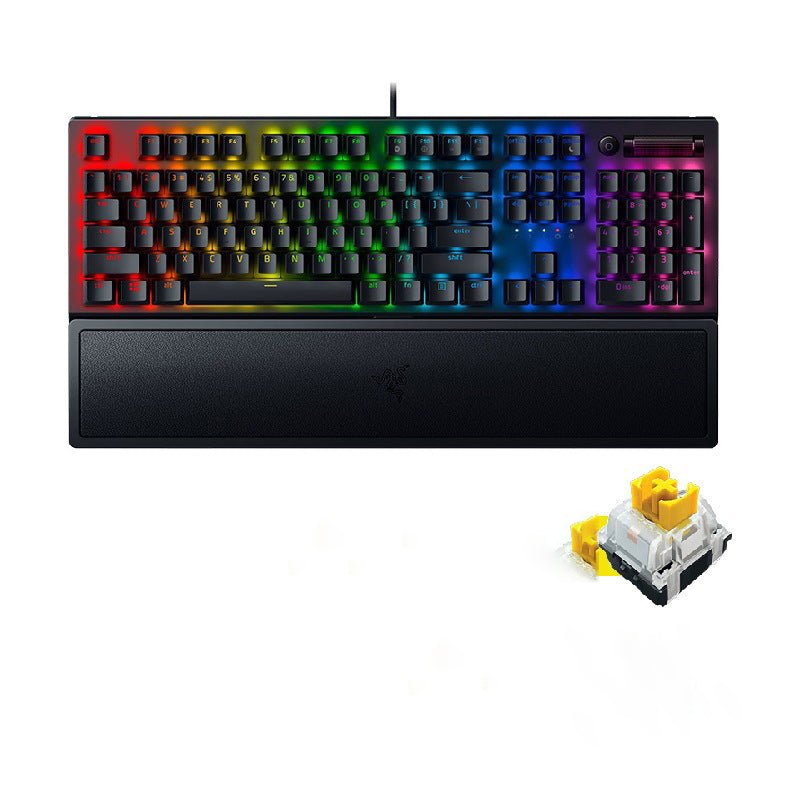 Clavier Mécanique Razer Black Widow Spider V3 Silencieux, 104 Touches, USB, Rétroéclairage - IVOIRART.COM