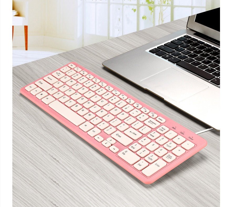 Clavier sans fil universel pour bureau et jeu sur ordinateur portable, design ergonomique - IVOIRART.COM